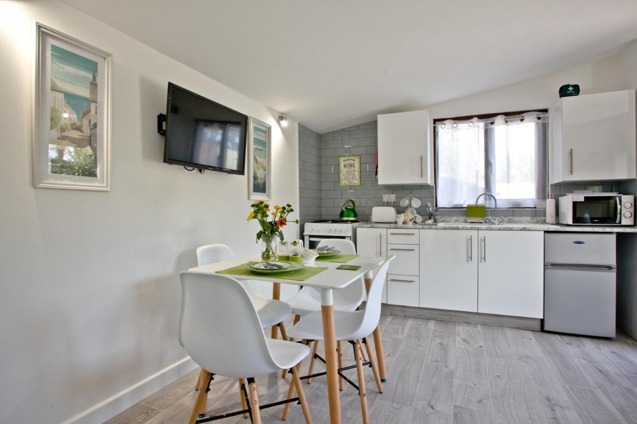 The Cabin At Hillhead Farm St Columb Major Exteriör bild